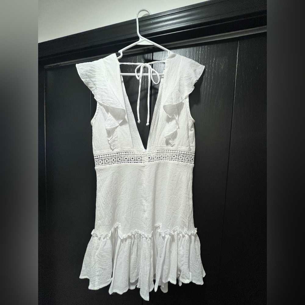 NEW Nanamacs White Boho Dress - Size L